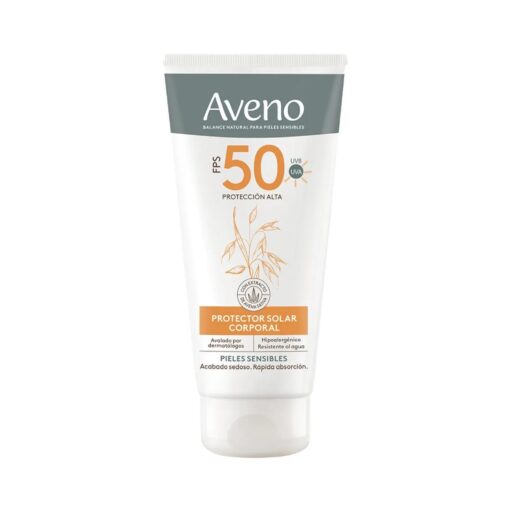 AVENO PROTECTOR SOLAR EMULSIÓN CORPORAL FPS 50 175 GR